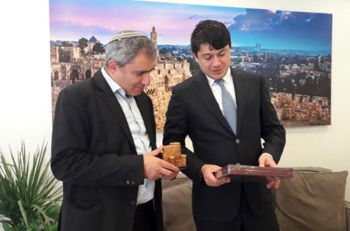 Fuad Muradov İsrail mətbuatına müsahibə verib