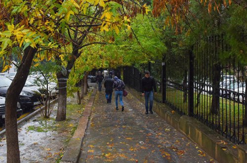 Sabahın havası: Şaxta, duman