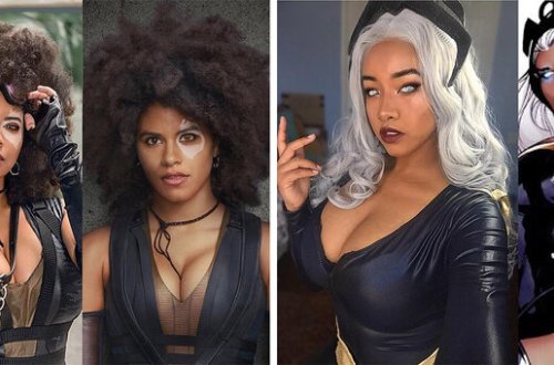 Bu qız özünü istənilən personaja çevirə bilir - FOTOLAR