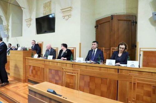 Азербайджанский судья выступил в Парламенте Чехии по оценке эффективности судебной системы - ФОТО