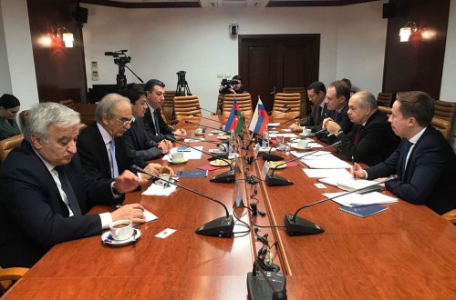 Dövlət Komitəsinin sədri Rusiya Federasiya Şurasının sədr müavini ilə görüşüb