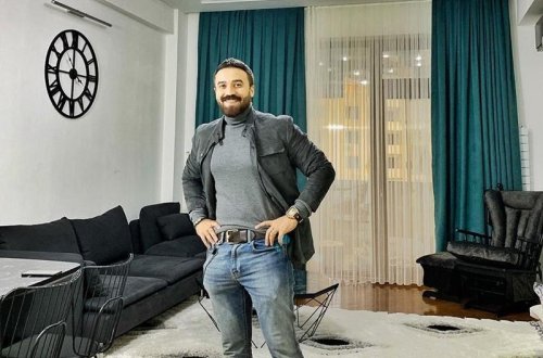 Zamiqin dəbdəbəli evindən fotolar