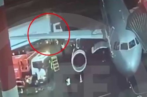 Грузовик переехал рабочего в аэропорту Шереметьево - ВИДЕО