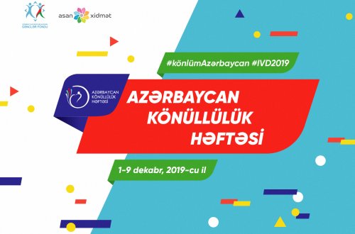 Azərbaycanda “Könüllülük Həftəsi” təşkil olunacaq