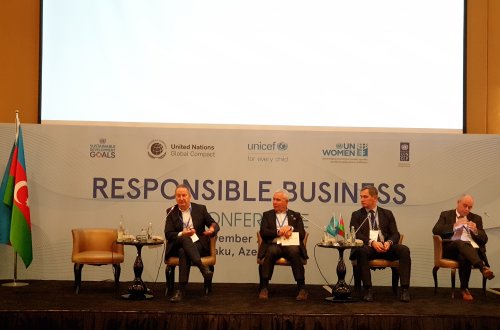 Azərbaycanın aparıcı biznes rəhbərləri BMT-nin Qlobal Sazişinin prinsiplərini və DİM-ləri fəaliyyət və strategiyalarına salınmasını müzakirə ediblər