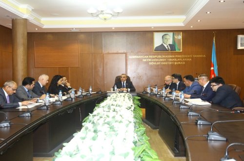 Prezident yanında QHT-lərə Dövlət Dəstəyi Şurasında iclas keçirilib