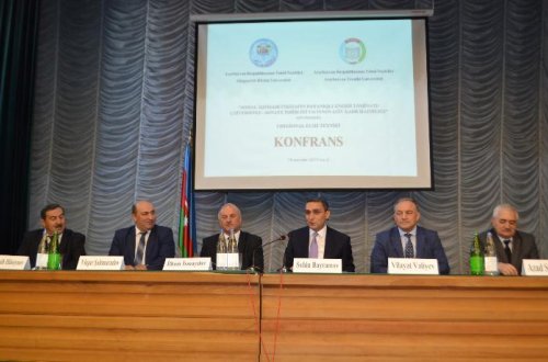 Mingəçevir Dövlət Universitetin-də elmi-texniki konfrans keçirilib