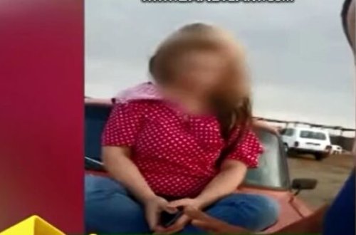 Bakıda kişi sevgilisini maşının üstündə oturdub videosunu çəkdi, oğluna göndərdi - VİDEO