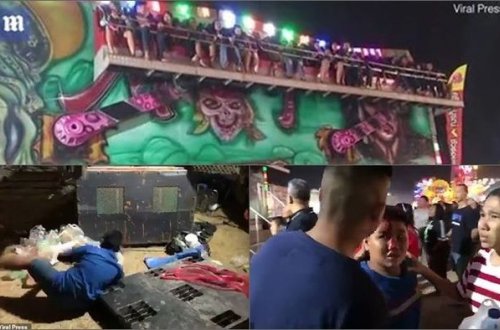 Əyləncə mərkəzində attraksion qırıldı: Çox sayda yaralı - VİDEO