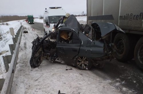 Ana və övladının öldüyü dəhşətli qəzanın görüntüsü yayıldı - VİDEO