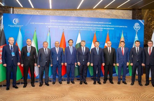 Bakıda İqtisadi Əməkdaşlıq Təşkilatına üzv ölkələrin kənd təsərrüfatı nazirlərinin VI iclası keçirilib