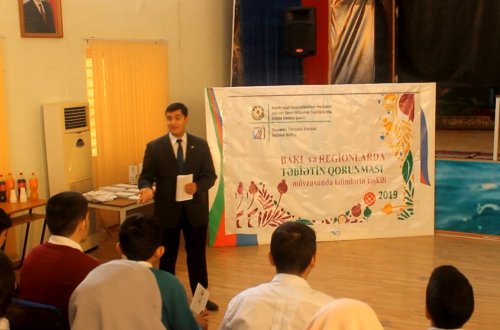 Bakı və regionlarda təbiətin qorunması təbliğ edilir