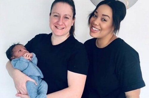 Dünyada bir İLK: Valideynlər uşağı birlikdə bətnlərində daşıdılar - FOTO-VİDEO