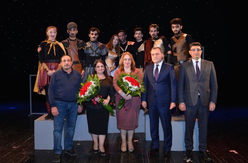SABAH tələbələri “Otello əfsanəsi” tamaşasını təqdim ediblər