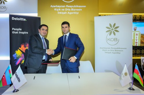 KOBİA və “Deloitte & Touche” arasında Niyyət Protokolu imzalanıb