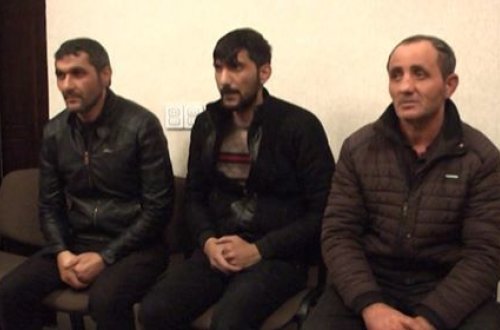 В Шамкире задержана группа воров из трех человек - ВИДЕО