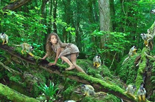 Эту девочку вырастили обезьяны, посмотрите, как она выглядит много лет спустя - ВИДЕО