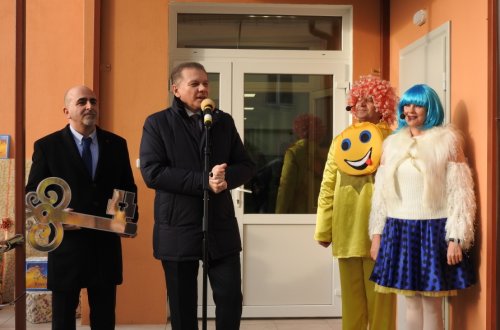 Ukraynada azərbaycanlıların dəstəyi ilə tikilən müasir uşaq bağçası kompleksi istifadəyə verilib