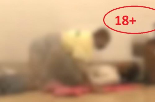 Dəmiryolu stansiyasında biabırçılıq: Qızla oğlan tutuldu (18+VİDEO)