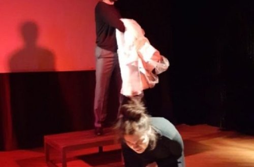 Kukla teatrında qadın zorakılığına qarşı çıxdılar - FOTO