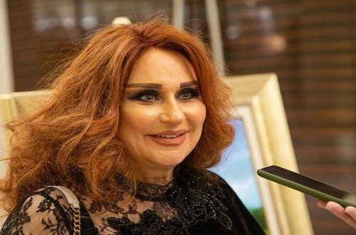 Mələkxanım Eyyubovanın 15 yaşlı oğlu — FOTO