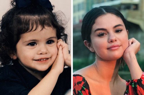 Sevilən ulduzları heç belə görməmişdiz - UŞAQLIQ FOTOLARI