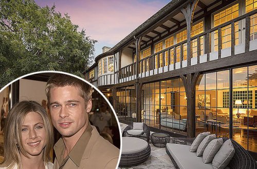 На продажу выставлен дом, в котором жили Дженнифер Энистон и Брэд Питт - ФОТО