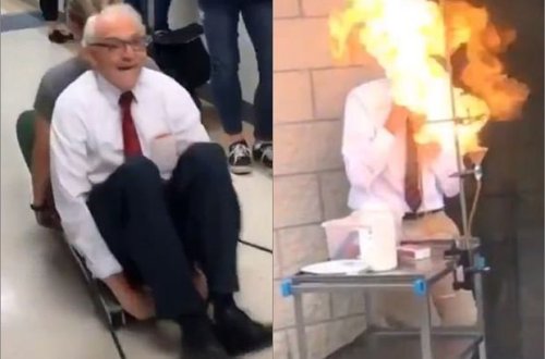 “Dəlisov professor” bütün təcrübələri öz üzərində keçir - VİDEO