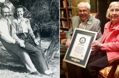 Dünyanın ən qoca cütlüyü toylarının 80-ci ildönümünü qeyd etdi - VİDEO