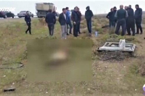 Ələt yolunda baş verən dəhşətli qəzanın VİDEOSU