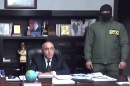 DTX icra başçısı və müavinini belə yaxaladı - Əməliyyat videosu