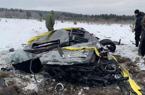 Проигранный спор: россиянин сбросил свой Gelandwagen с вертолета – ВИДЕО