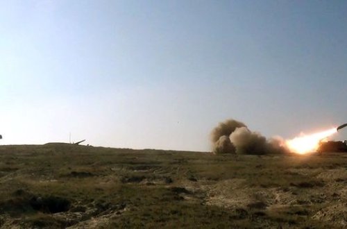 Hava Hücumundan Müdafiə bölmələri döyüş atışları icra edib - VİDEO