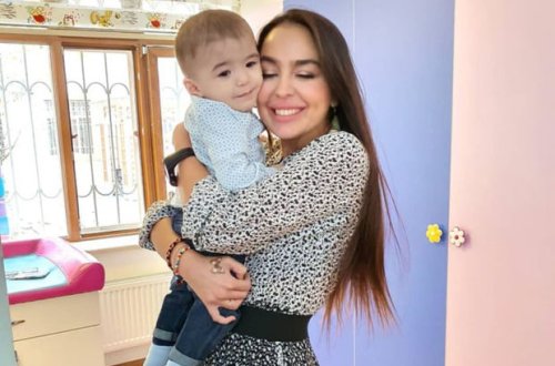 Leyla Əliyeva körpələr evində - FOTO