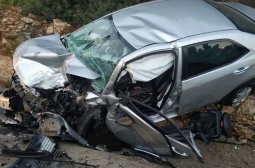 В Сальяне перевернулся Mitsubishi, трое погибших