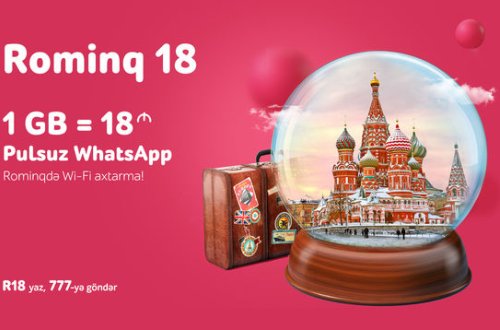 “Nar”dan Yeni il səfərləri üçün sərfəli rominq paketləri