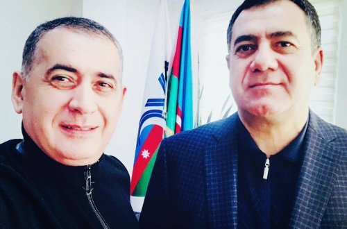 Qüdrət Həsənquliyev Cahandar Bayoğlu ilə görüşdü