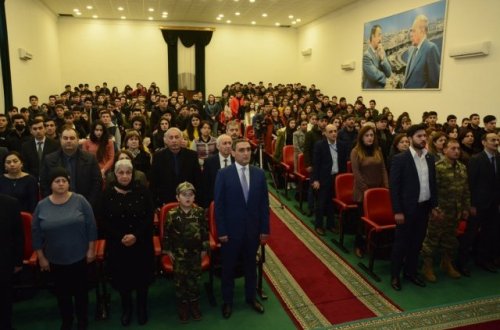 MDU -da “Vətənpərvərlik – Vətənə xidmətin ali zirvəsidir” mövzusunda tədbir keçirilib