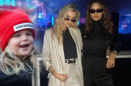 İrina Şeyk Ər-Riyadda kef çəkdi, qızını keçmiş ərinə tapşırdı - FOTO