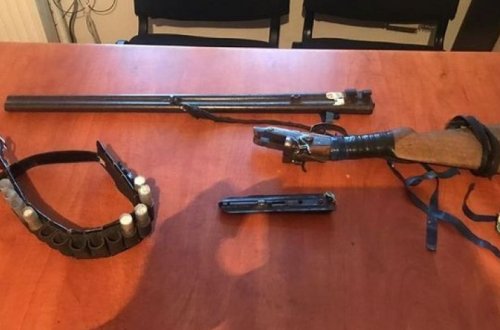 В Агсу задержан человек, угрожавший оружием односельчанину