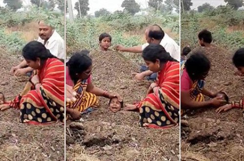 Hindistanda valideynlər fiziki məhdudiyyətli uşaqlarını torpağa basdırdılar