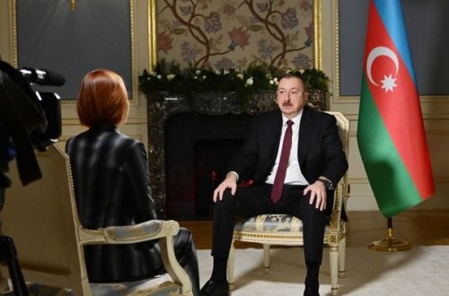 İlham Əliyev “Rossiya-24” televiziya kanalına müsahibə verib - FOTO