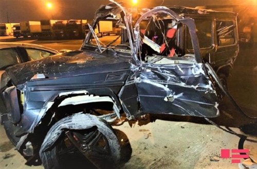 Bakı-Sumqayıt yolunda 