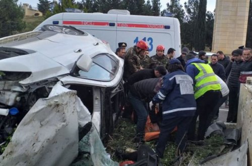 Azərbaycanda yasa gedərkən dəhşətli qəzada ölənlərin adları bilindi - YENİLƏNİB + VİDEO