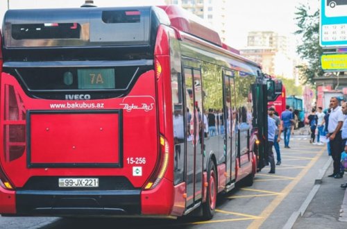 Yeni il gecəsi Bakıda avtobuslar saat 01.00-dək işləyəcək