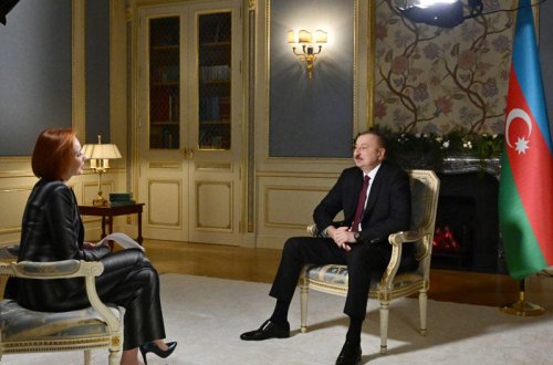 Bu gün Prezident İlham Əliyevin “Rossiya-24” televiziya kanalına müsahibəsi yayımlanacaq