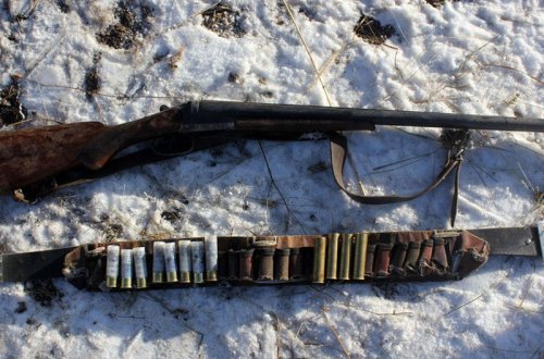 Quba sakinindən qanunsuz saxlanılan ov tüfəngi götürülüb - FOTO