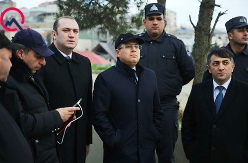 İcra başçısı hadisə yerində - Fotolar