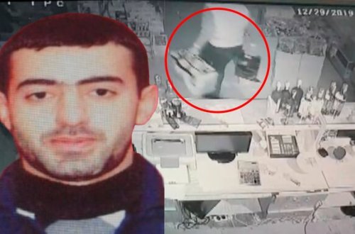 Bakıda narkotacirin silsilə oğurluğu anbaan kameralara düşdü - FOTO