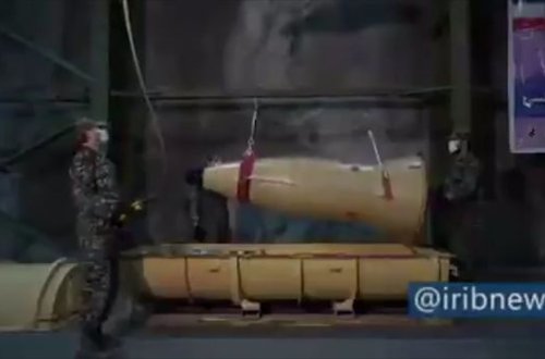 İran ilk dəfə raket anbarlarını nümayiş etdirdi - VİDEO